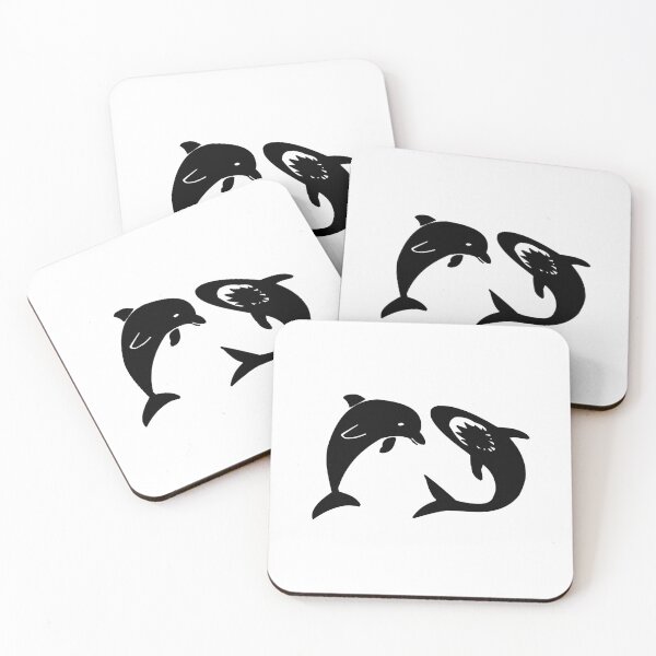 Item preview, Dolphin and shark designed and sold by Ultimatedezign.