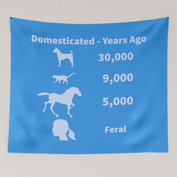 Item preview, Domesticated - Woman designed and sold by TechLaughs.
