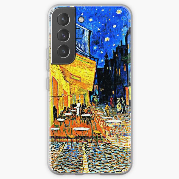 Van Gogh - Cafe Terrace, Place-du-Forum-Arles Samsung Galaxy Soft Case