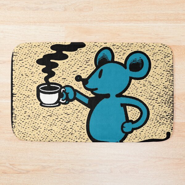 Item preview, Mouse needs his coffee before work designed and sold by NxtGenArt.