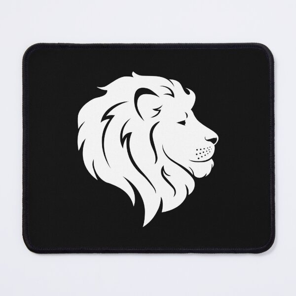 Item preview, white lion head designed and sold by andrew JOHNSEN.