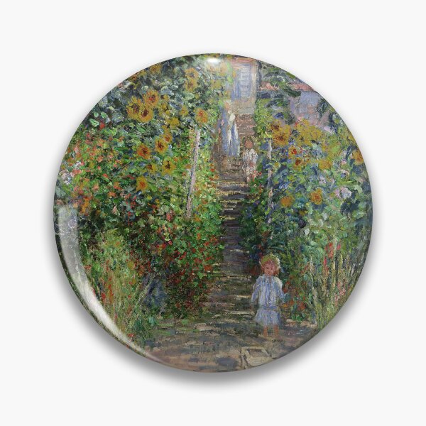 Item preview, Monet's Garden at Vétheuil (1880) - Claude Monet designed and sold by SALON DES ARTS.