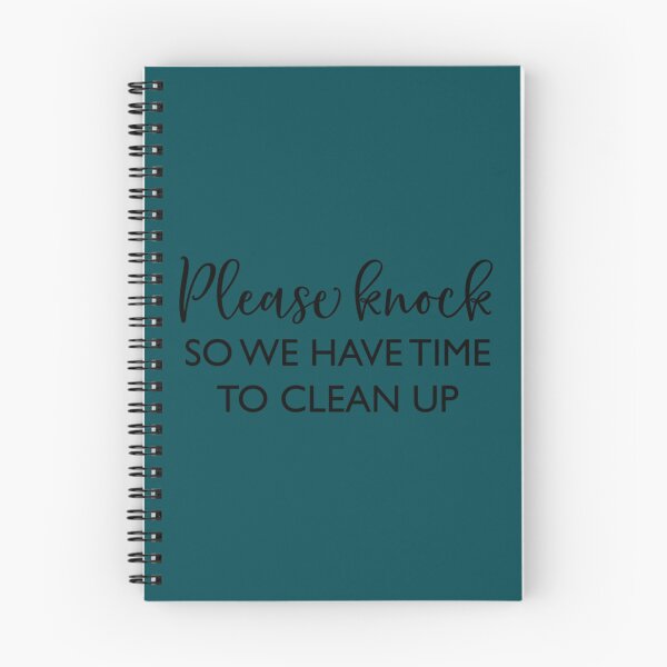 Item preview, Please Knock So We Have Time to Clean Up   designed and sold by AmandaWilsongz.