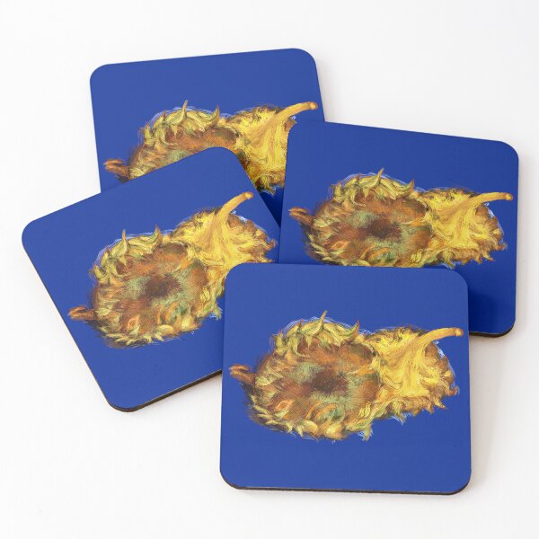 Item preview, Two cut Sunflowers - Painting Detail designed and sold by SALON DES ARTS.