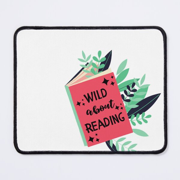 Item preview, Wild about reading  designed and sold by mikasa.art.