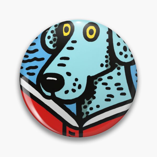 Item preview, Very talented dog reading book designed and sold by NxtGenArt.