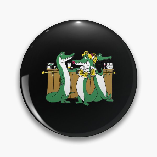 Aperçu de l'œuvre   root beer crocodile créée et vendue par AtierApparel.