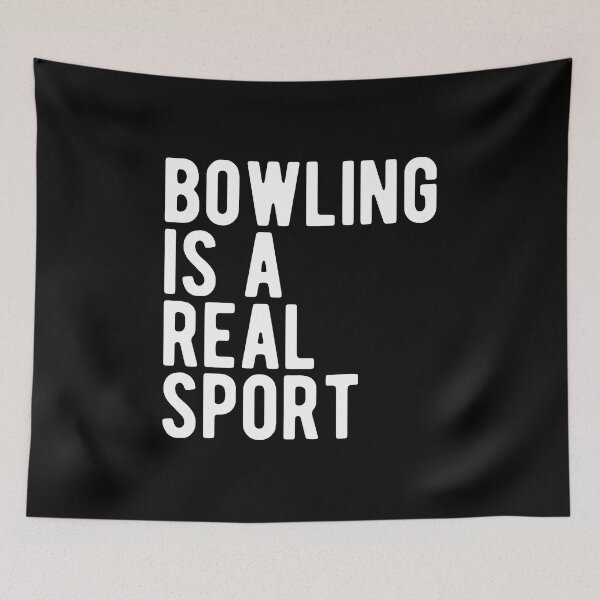 Item preview, BOWLING IS A REAL SPORT designed and sold by Mclickster.