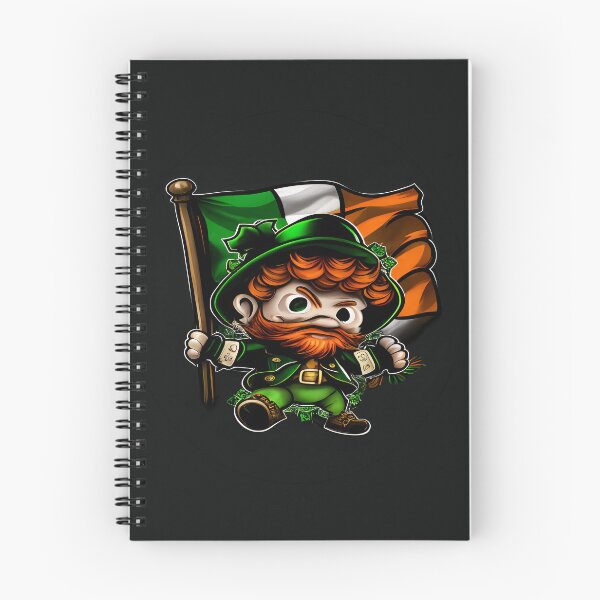 Item preview, Chibi Leprechaun With A Flag designed and sold by TaurusDigital.
