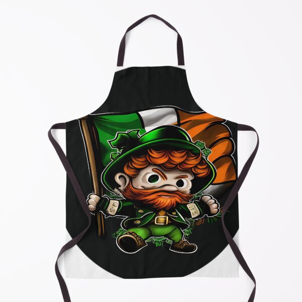 Item preview, Chibi Leprechaun With A Flag designed and sold by TaurusDigital.