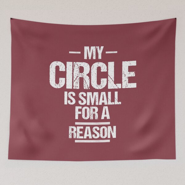 Item preview, my circle is small for a reason designed and sold by TheBestArt2022.