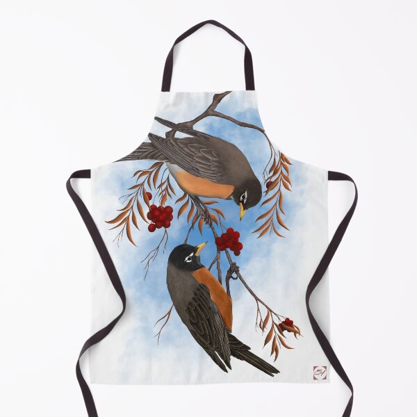 Item preview, American Robins: Dinner Date designed and sold by SteveHerner.