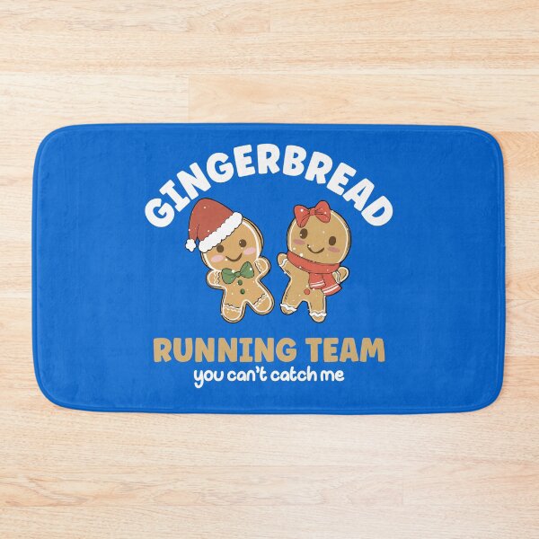 Item preview, Gingerbread Running Team You Cant Catch Me Funny Quote designed and sold by RRiDesigns.