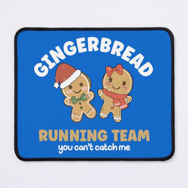 Item preview, Gingerbread Running Team You Cant Catch Me Funny Quote designed and sold by RRiDesigns.