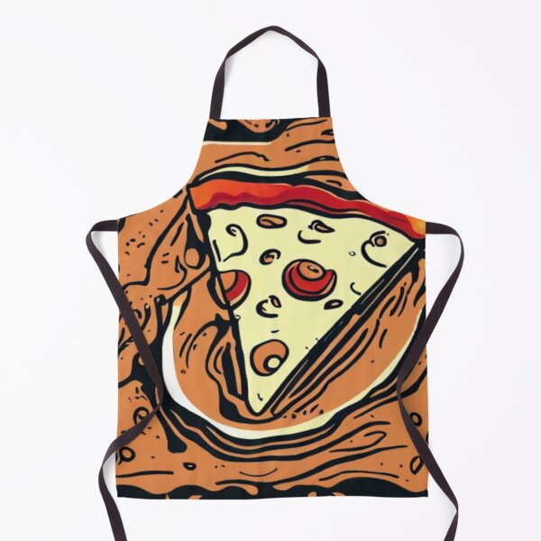 Item preview, Cheesy Delight - A Cartoon-Style Pizza Adventure - cheesy pizza designed and sold by WBP Mart.