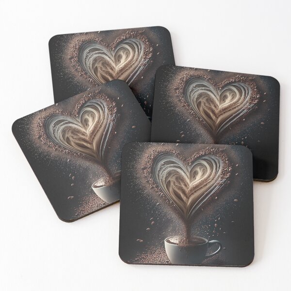 Item preview, Coffee splash artwork - lighting and splash wallart, printart, canvas and poster 18 designed and sold by jetaiart.