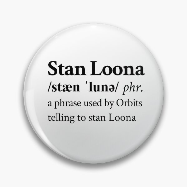 Aperçu de l'œuvre Stan Loona Aesthetic Kpop Fan créée et vendue par StickTheSong.