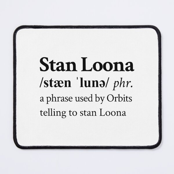Item preview, Stan Loona Aesthetic Kpop Fan designed and sold by StickTheSong.
