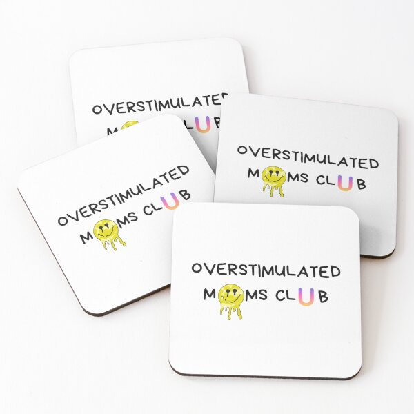 Item preview, Overstimulated Moms Club - Modern Art designed and sold by funkyfreshfinds.