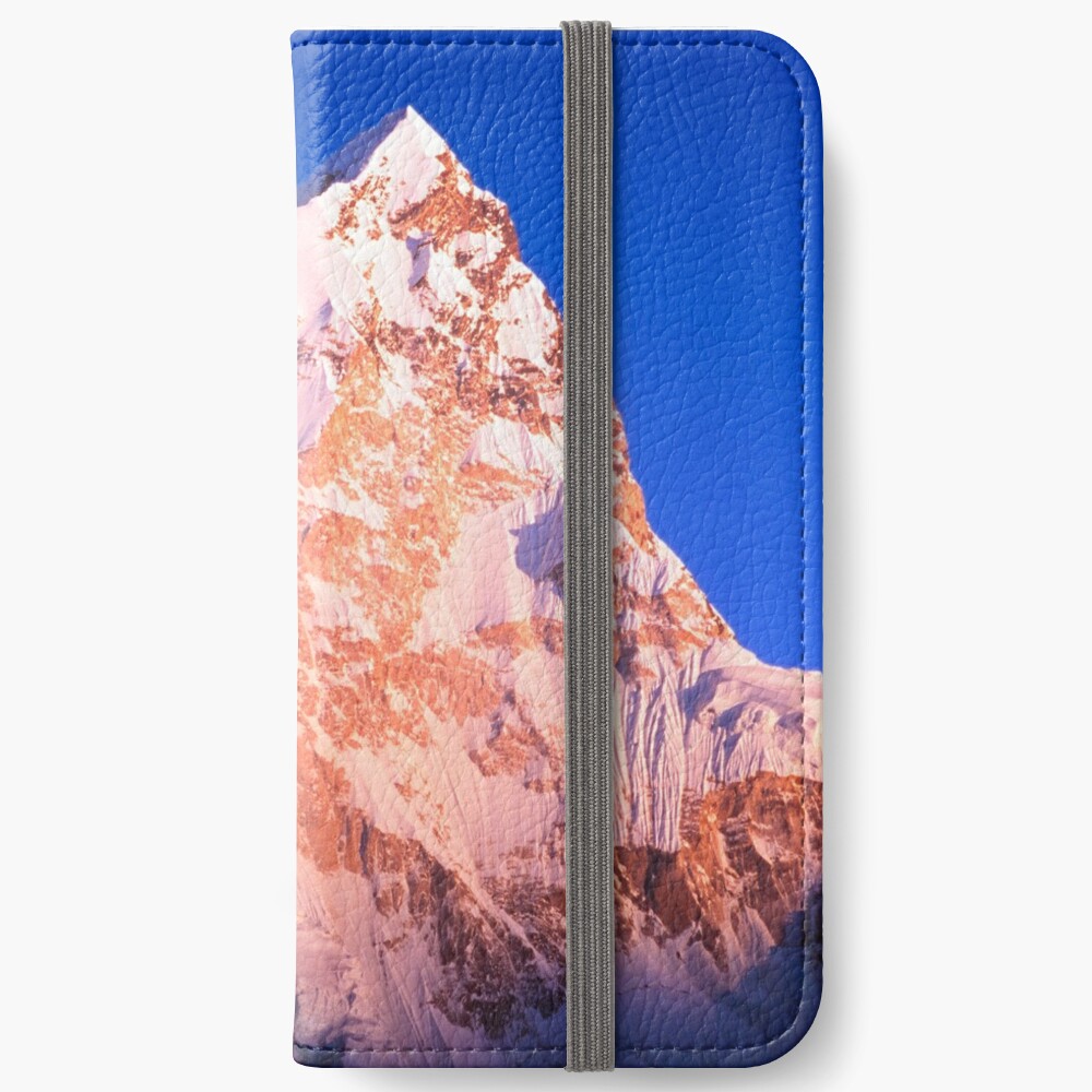 Epic Mountain Sunset iPhone Wallet