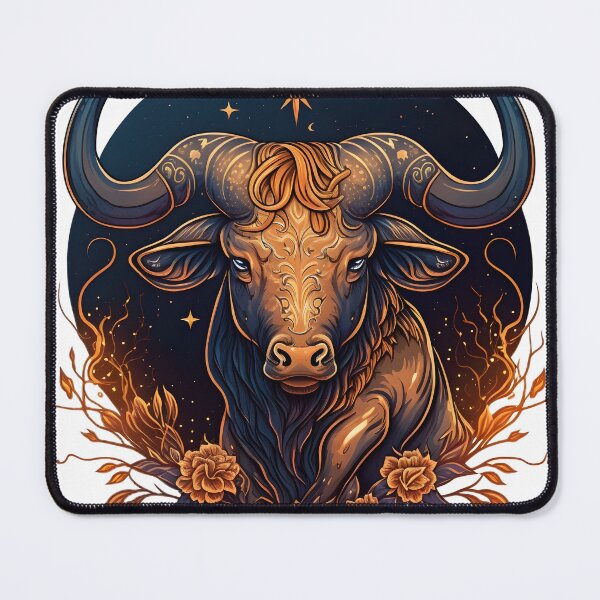 Item preview, Taurus the Bull: Astrology-Inspired Sticker and Magnet designed and sold by ColorStudioArt.