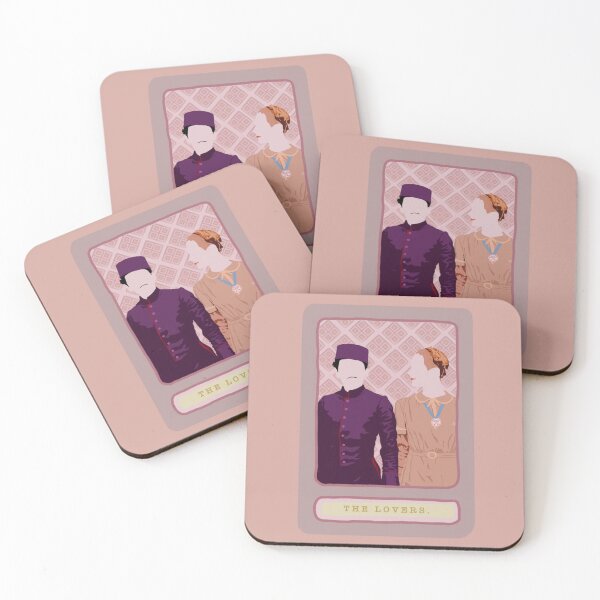 Item preview, The Grand Budapest Hotel - The Lovers Tarot designed and sold by butterbeansktch.