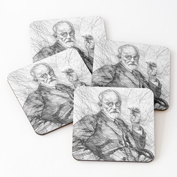 Item preview, SIGMUND FREUD pencil portrait .1 designed and sold by lautir.