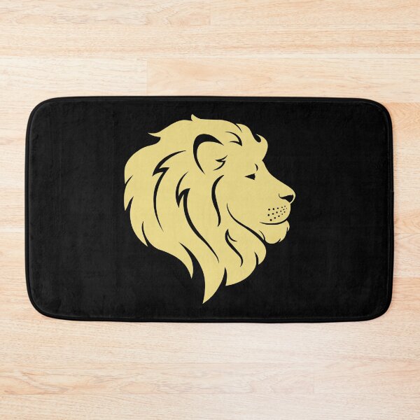 Item preview, golden lion head designed and sold by andrew JOHNSEN.
