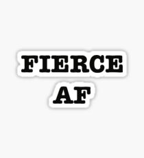 Fierce AF Sticker