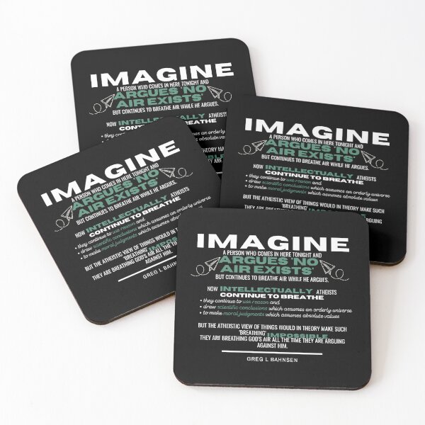 Item preview, Imagine arguing no air exists Greg Banhsen quotes designed and sold by NonPCTruths.