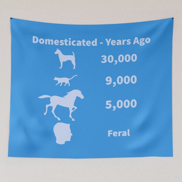 Item preview, Domesticated - Man designed and sold by TechLaughs.