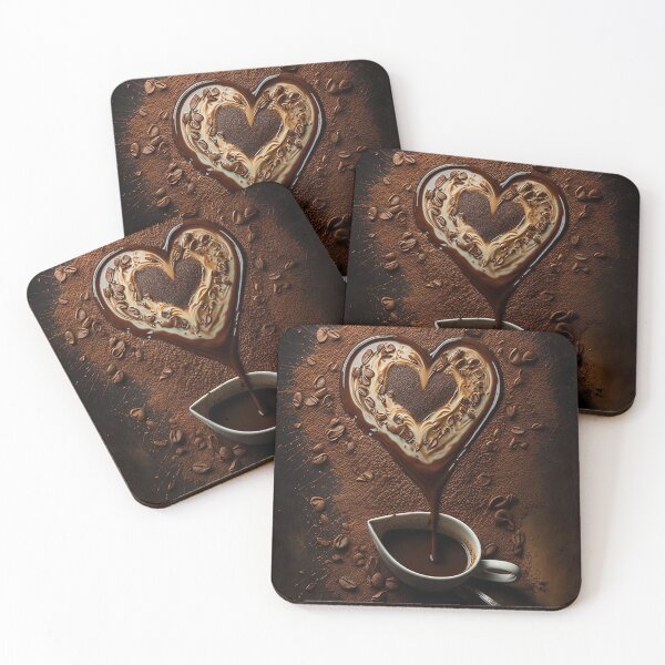 Item preview, Coffee splash artwork - lighting and splash wallart, printart, canvas and poster 21 designed and sold by jetaiart.