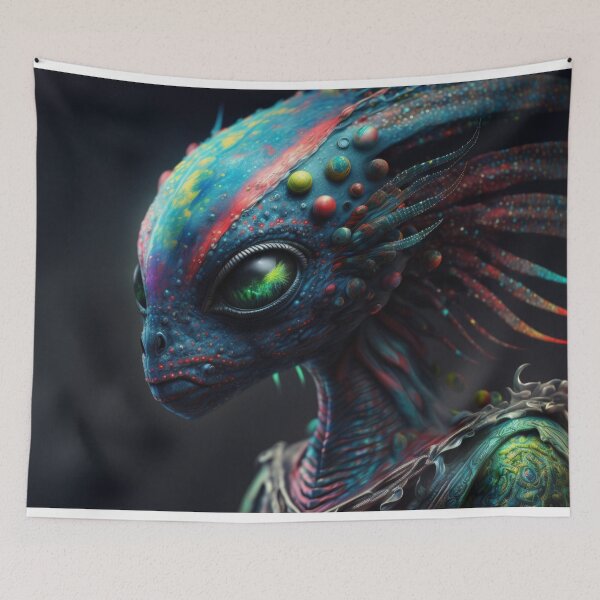 Item preview, Dream about alien or extraterrestrial designed and sold by Digitalekunst.