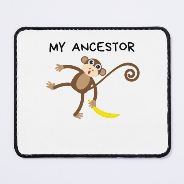 Item preview, My Ancestor funny monkey meme designed and sold by funkyfreshfinds.
