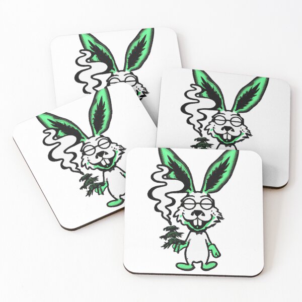 Item preview, Crayzie Smoking Mad Rabbit Trippy Popculture Popart  designed and sold by ShopSunday.