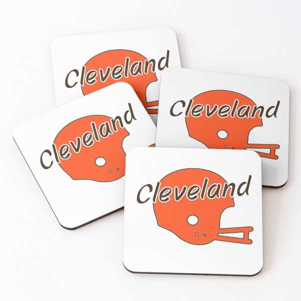 Aperçu de l'œuvre Football de Cleveland créée et vendue par The Junto Shop.