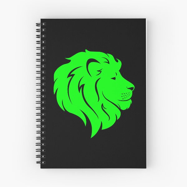 Item preview, green lion head designed and sold by andrew JOHNSEN.