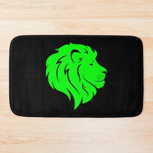 Item preview, green lion head designed and sold by andrew JOHNSEN.
