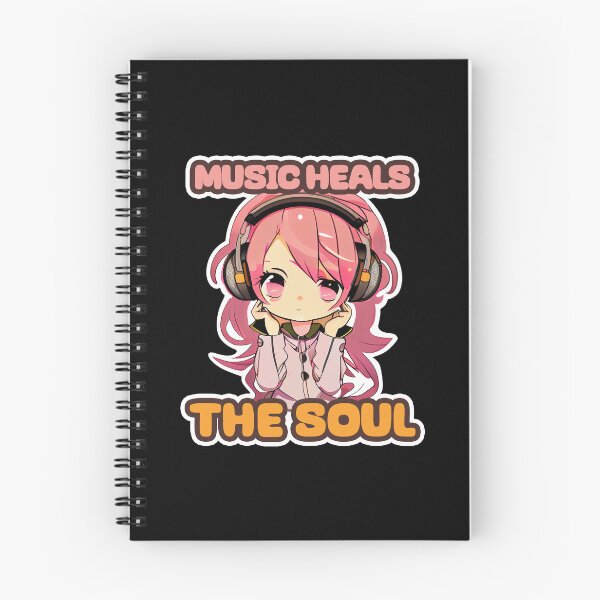 Item preview, Music Heals The Soul, Meaningful Stickers, Fun Stickers, Cute Stickers designed and sold by VStickerKingdom.