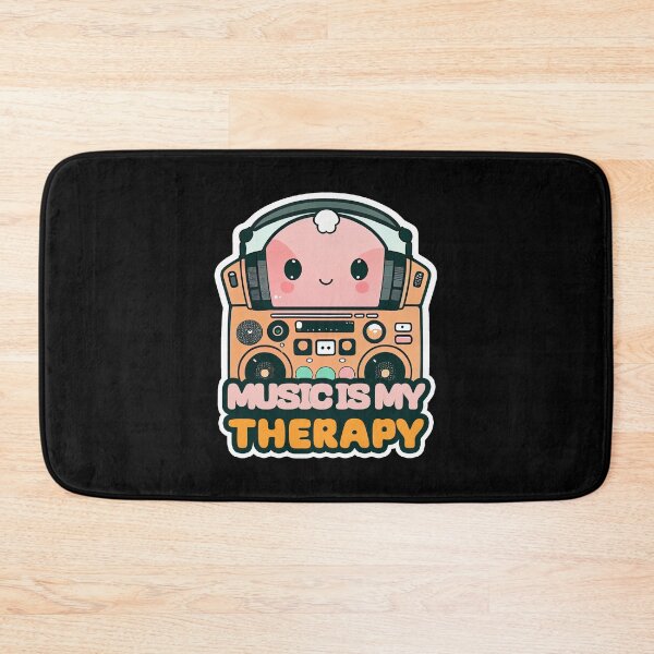 Item preview, Music Is My Therapy, Romantic Stickers, Fun Stickers, Cute Stickers designed and sold by VStickerKingdom.