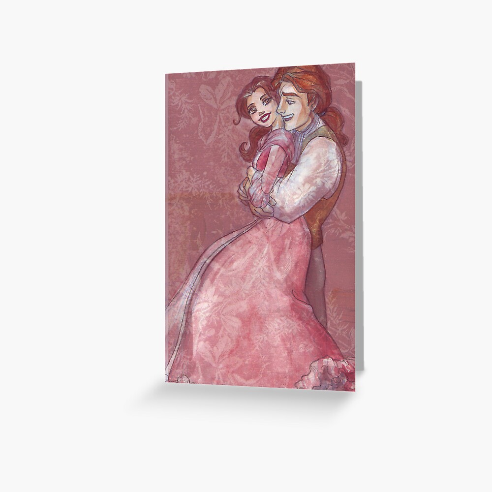 Beauty and the Beast Sticker for Sale by HanneBradley