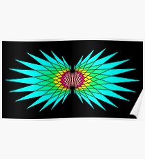 Mythical Bird Wings Poster