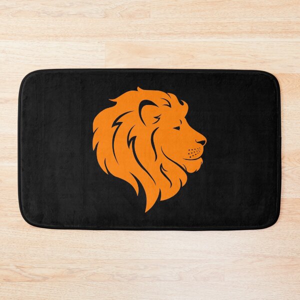 Item preview, orange lion head designed and sold by andrew JOHNSEN.