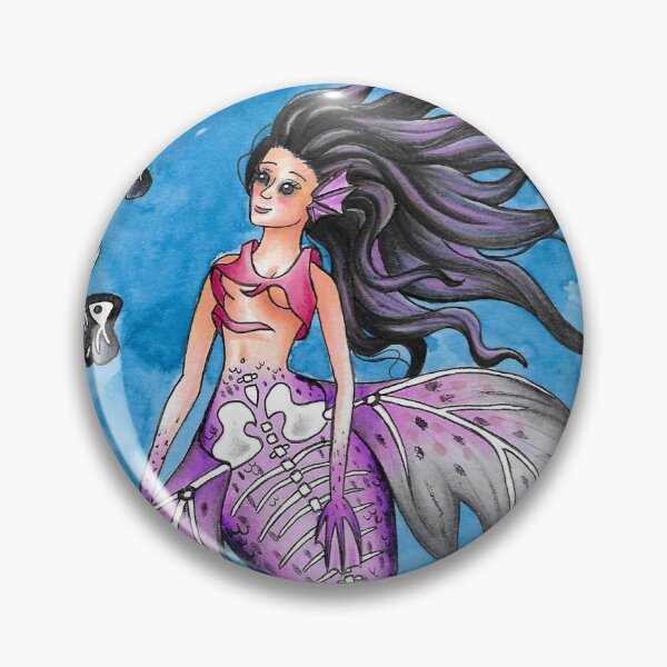 Item preview, Skeleton Mermaid designed and sold by Nicholdesigns.