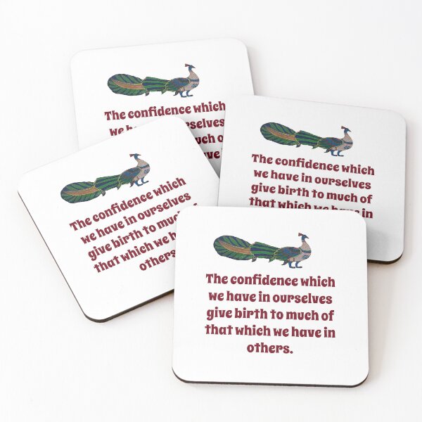 Item preview, The Confidence Which We Have - Confidence Quote designed and sold by CrankyOldDude.