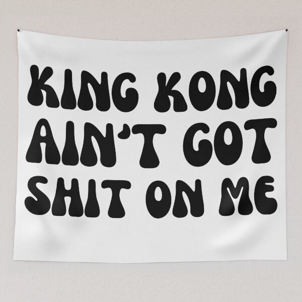 Item preview, Kong-Black designed and sold by DrawingAndText.