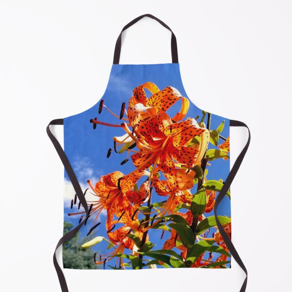 Item preview, Tiger Lilies in the Sky designed and sold by bjtomiko.