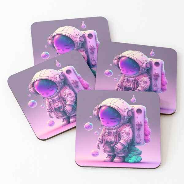 Item preview, Vapor Wave Astronaut designed and sold by TheArtfulAllie.