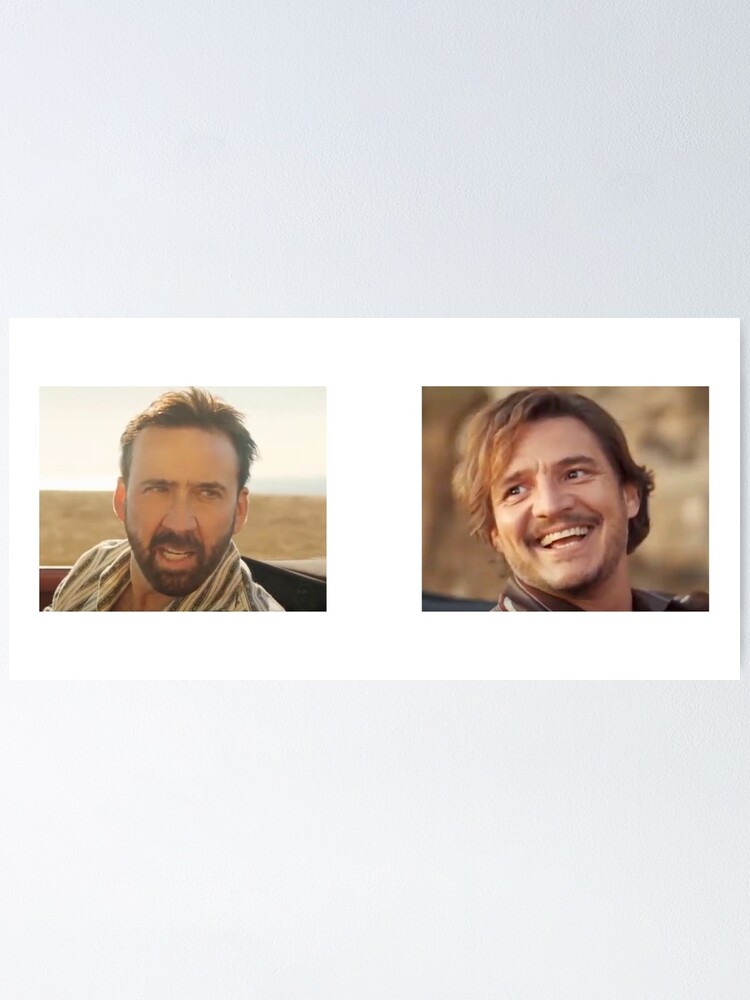 Pedro Pascal Nicolas Cage Meme Download Leo West Kabar