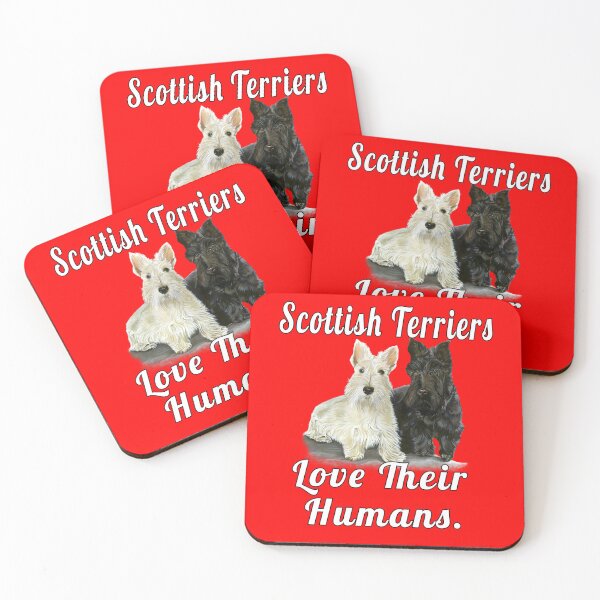 Item preview, Scottish Terrier Dog Owner Scottish Terriers Love Their Humans designed and sold by fantasticdesign.